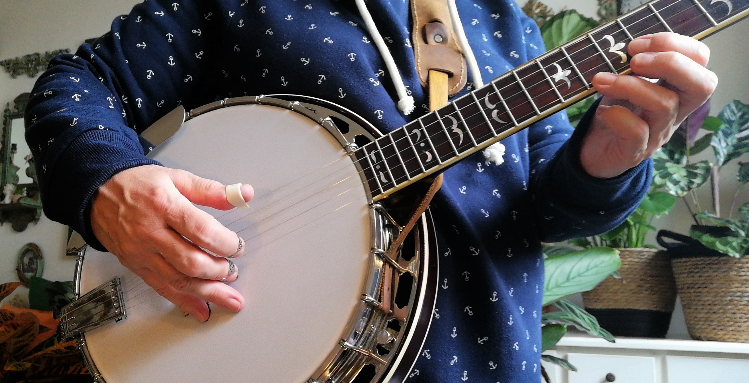Bluegrass 5 String Banjo Player