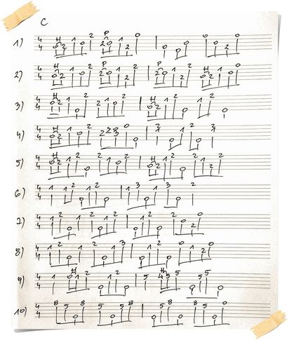 C Major Licks