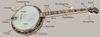 Banjo Parts Name - Teilen 