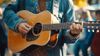 Gitarre Player Celtic Music