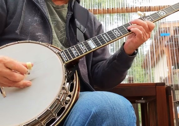 Bluegrass 5 String Banjo Player