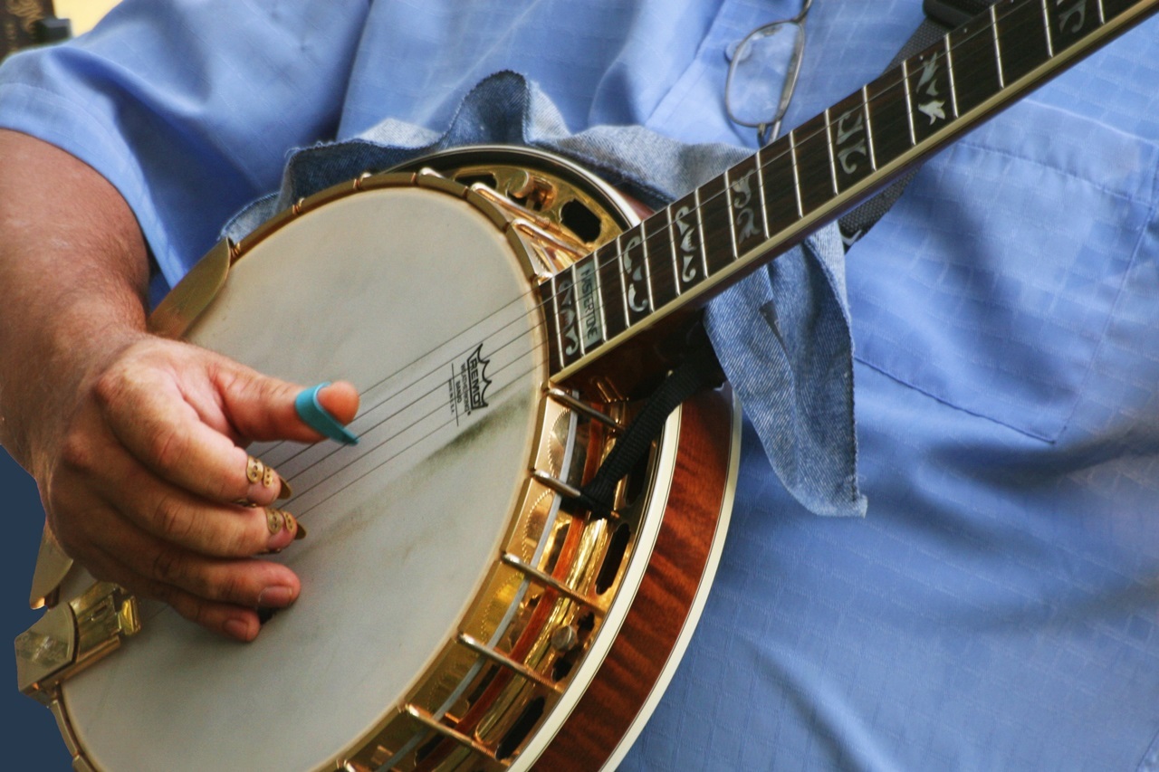 Bluegrass 5 String Banjo Player