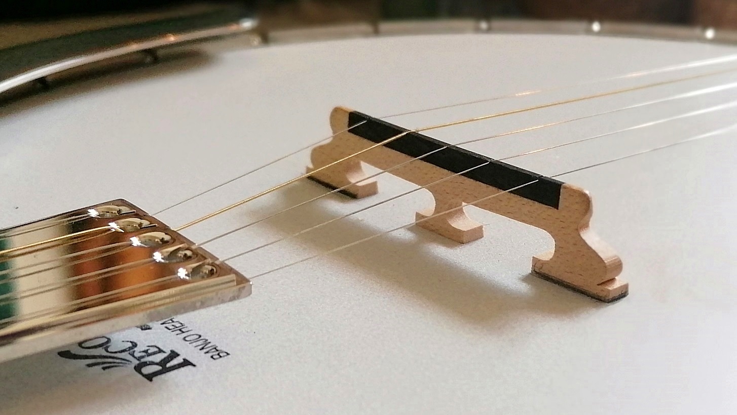 5 String Bluegrass Banjo - Bridge