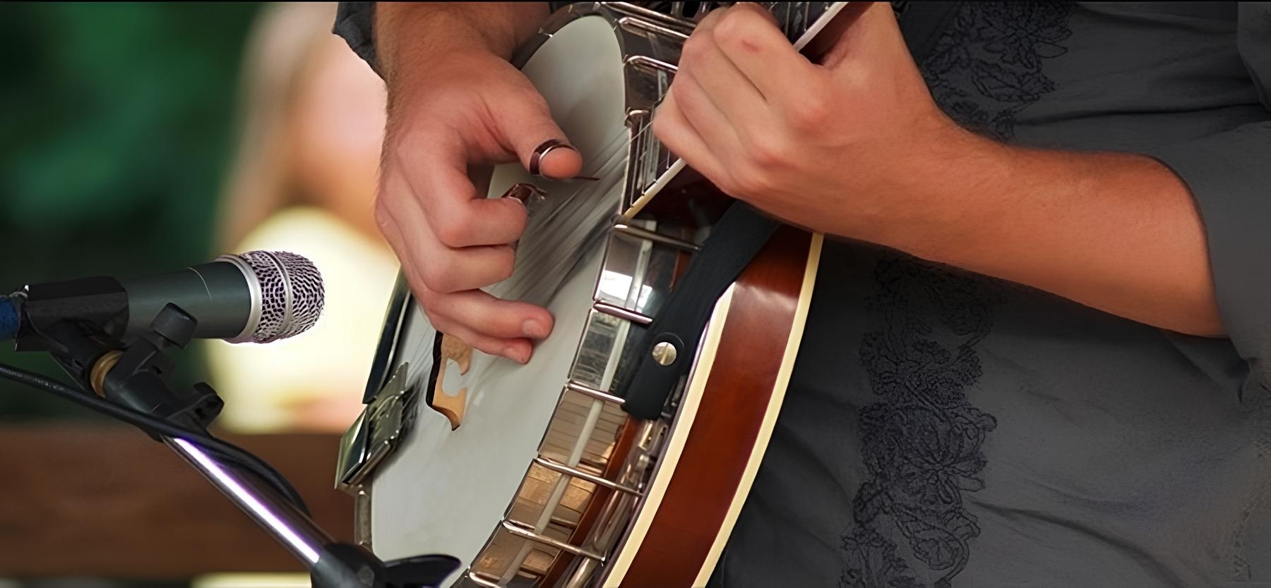 Bluegrass 5 String Banjo Player