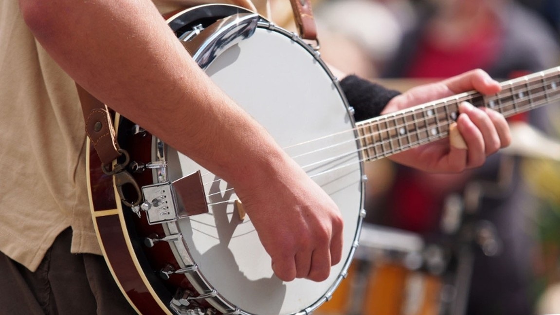 Bluegrass 5 String Banjo Player