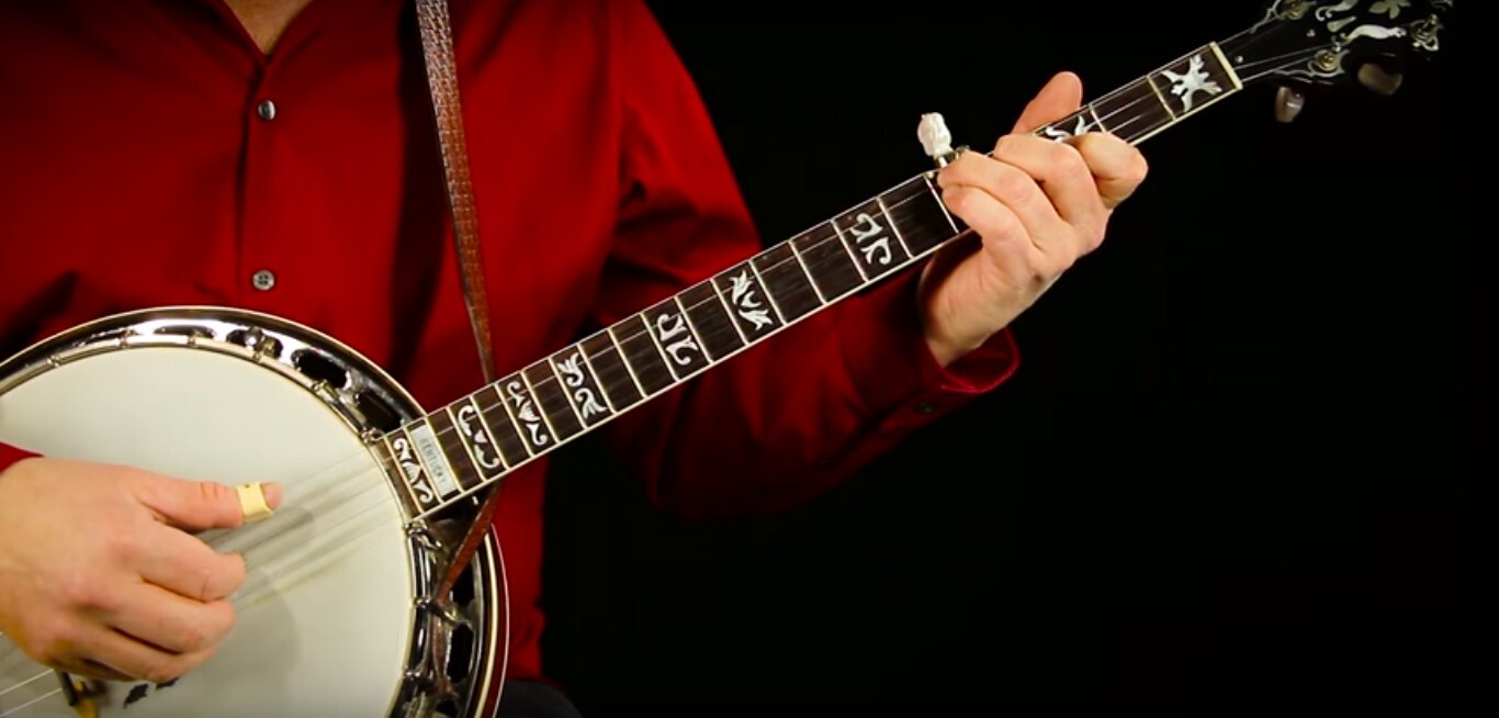 Bluegrass 5 String Banjo Player