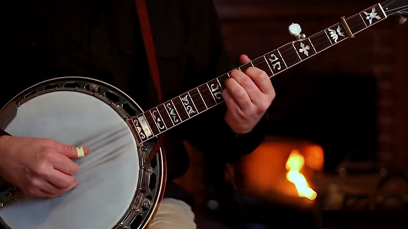Bluegrass 5 String Banjo Player